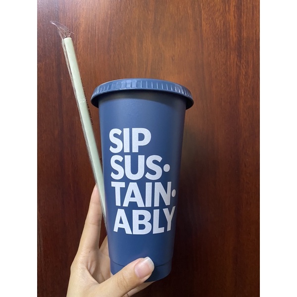 BILL US - Ly nhựa nước lạnh tái sử dụng Starbucks Reusable cold cup Original, Phục sinh, Đổi màu size venti