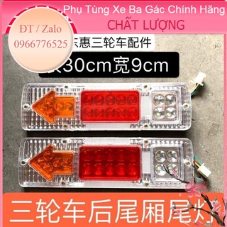 Cặp đèn hậu led dài loại tốt cho xe ba gác