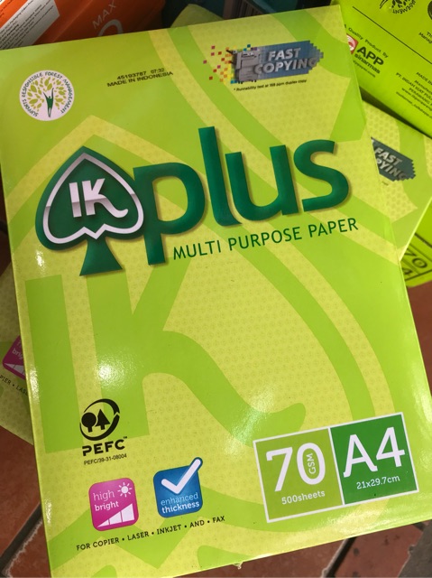 Giấy ik plus 70gsm