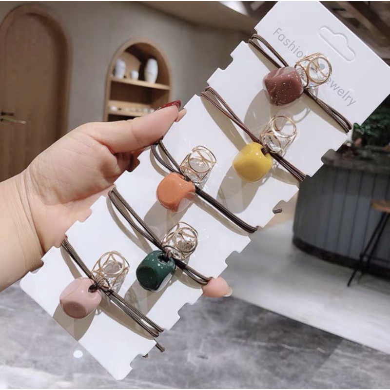 Dây cột tóc hoạt hình sanrio Hàn quốc dễ thương