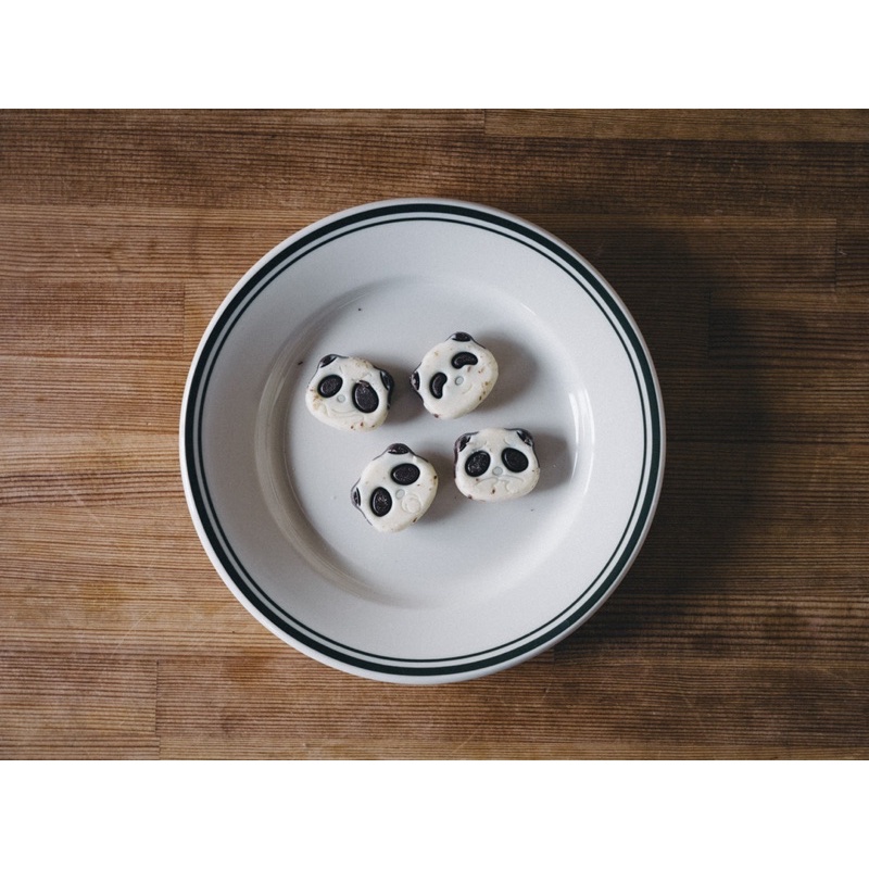 Bánh quy phủ socola hình Panda Kabaya Nhật Bản cho bé ăn dặm