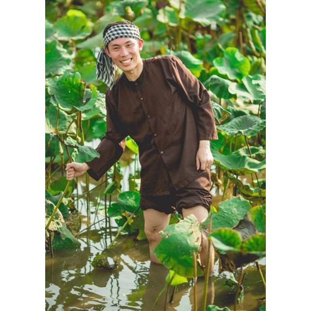 Bộ bà ba nam chất liệu vải cao cấp