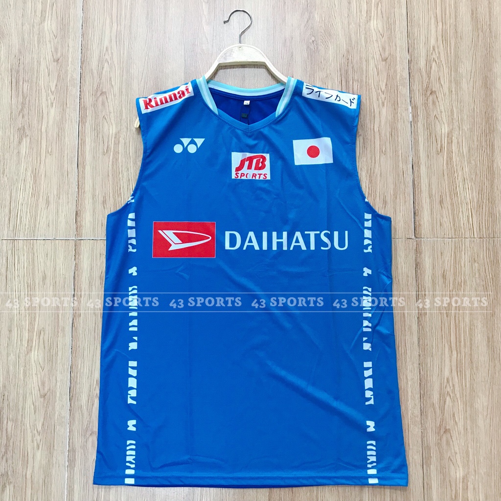 ÁO THỂ THAO YONEX A236 NAM XANH, ÁO CẦU LÔNG YONEX A236 NAM XANH