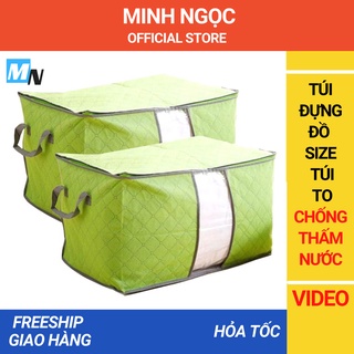 Túi Đựng Chăn Màn - Túi Đựng Quần Áo - Túi Đựng Đồ Đựng Đồ Size Túi To Chống Thấm Nước - Siêu Thị Minh Ngọc