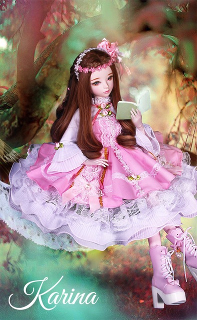 Búp bê love of doll trang phục công nương thập niên 80