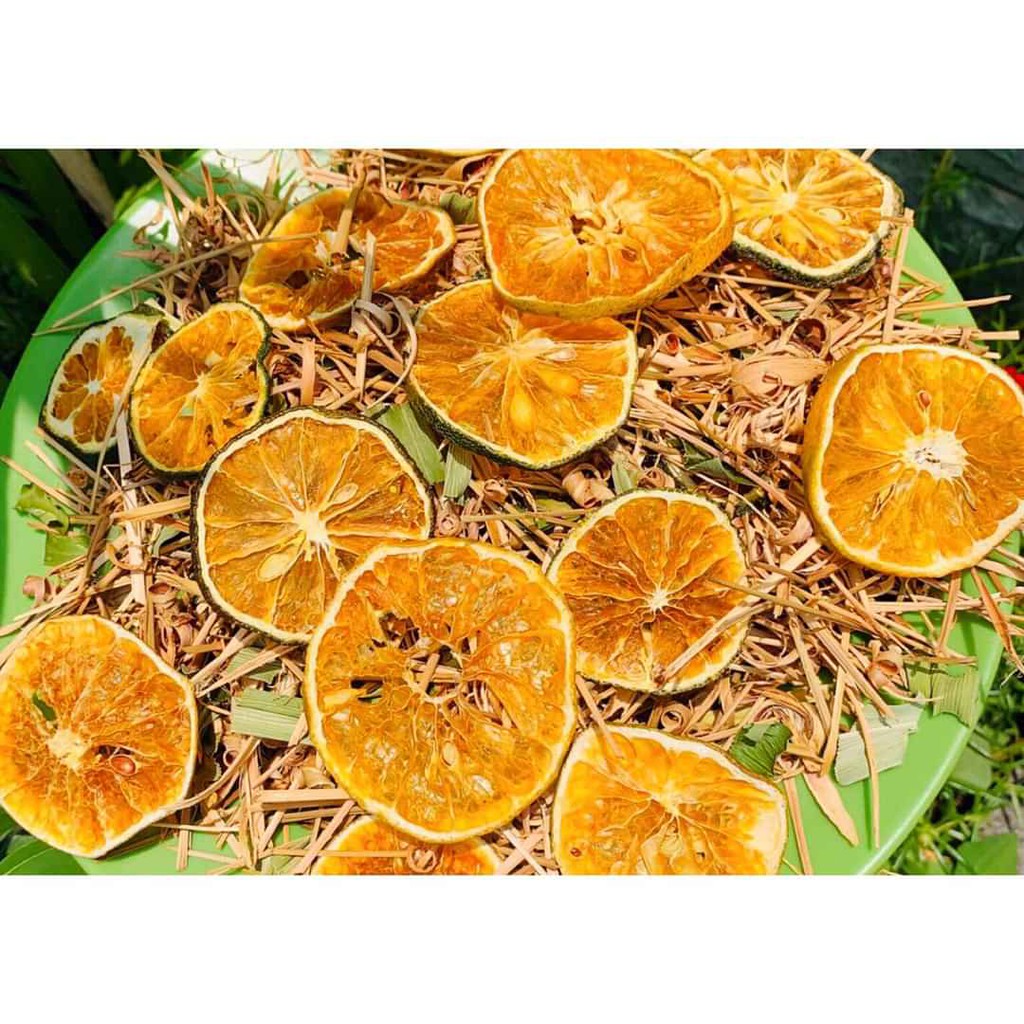 ⛔⛔ Trà Detox Cam Sả Lá Dứa Thảo Mộc Giảm Mỡ Đẹp Da 100g