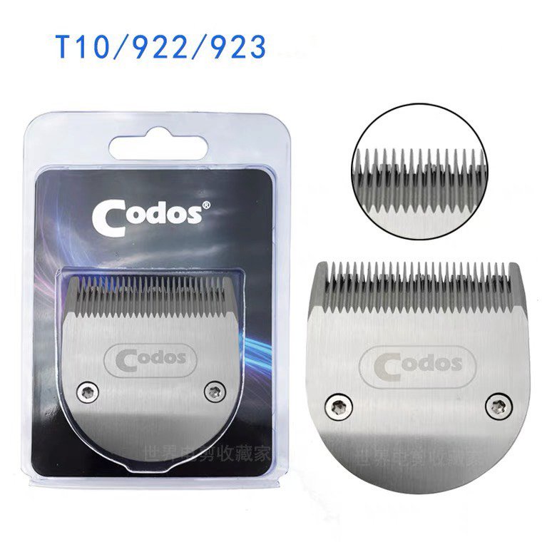 Lưỡi Tông Đơ Cắt Tóc Codos T10, CHC-922 ,CHC-923 Lưỡi Phủ TiTan Sắc Bén