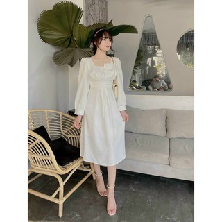 ĐẦM CỔ U PLI NGỰC (KÈM VIDEO HÌNH THẬT)