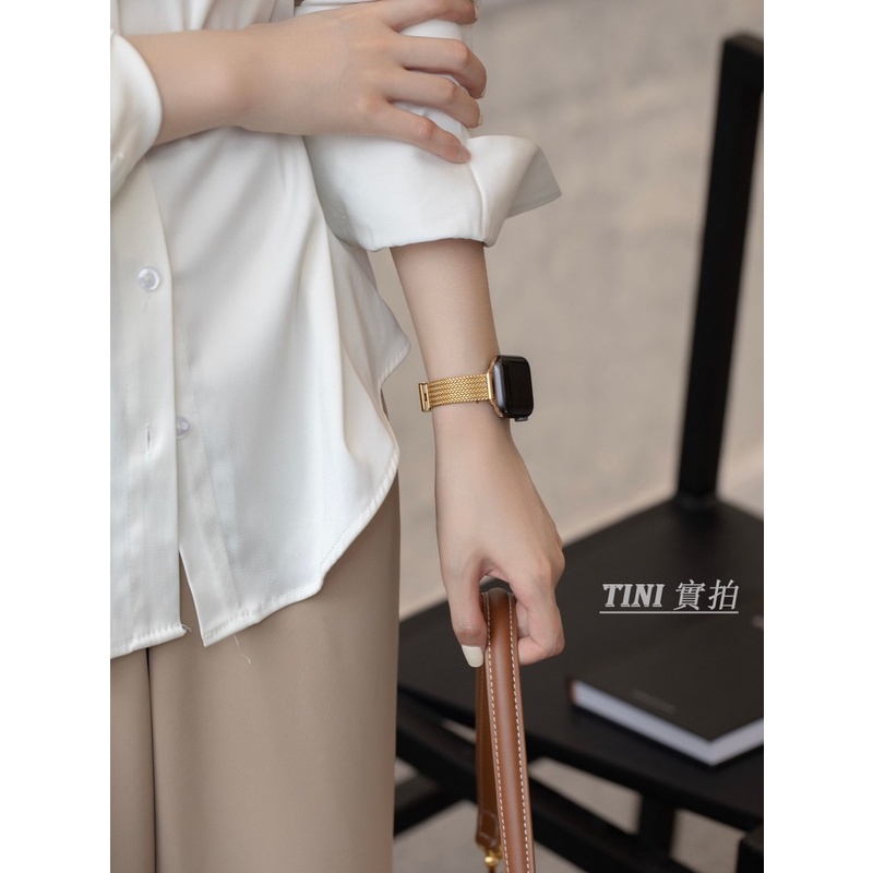 Dây Đeo Bằng Thép Không Gỉ Mới Cho For Apple Watch Series 8 7 6 5 4 3 SE S8 Ultra 49mm 38mm 40mm 41mm 42mm 44mm 45mm