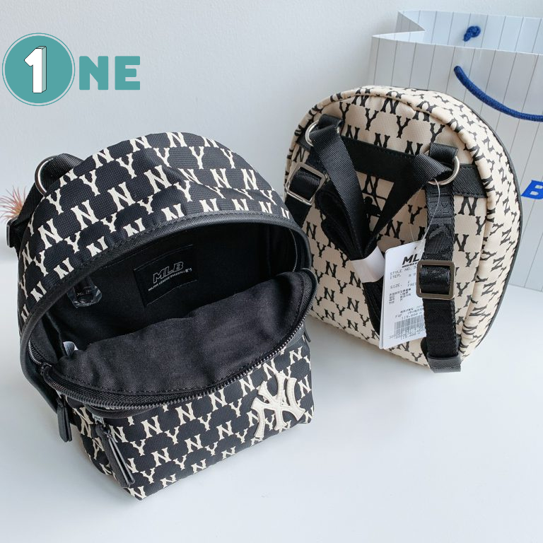 ( Chuẩn Hãng ) Balo Mini MLB NY Tiêu Chuẩn Hàn Quốc Cao Cấp Full Tag Mac