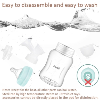 Bearo Single-sided electric breast pump Dual use between battery and USB interface for easy portability With USB free