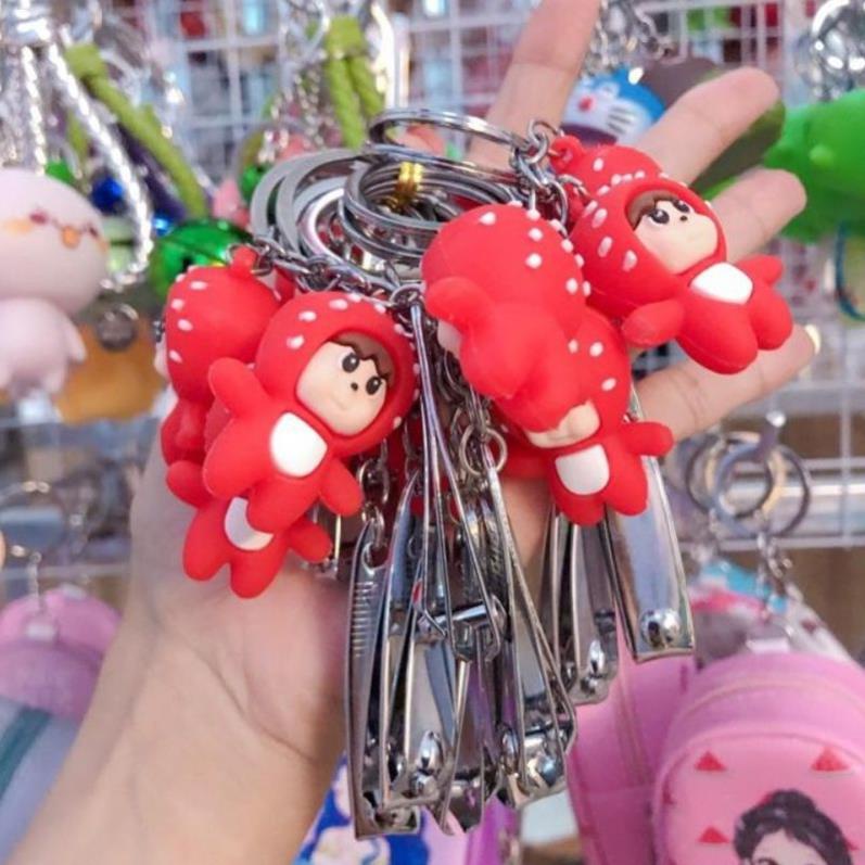 Móc Khoá 4601 dẻo Kèm Bấm Móng Siêu Xinh-tiện lợi-tkutrang