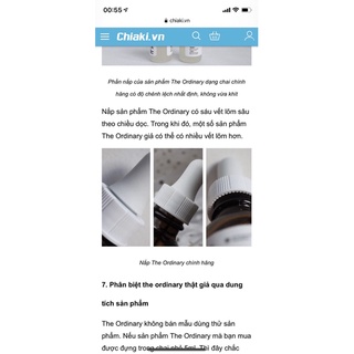 Tinh Chất Peel da The Ordinary AHA 30%+BHA 2% Peeling Solution 30ml