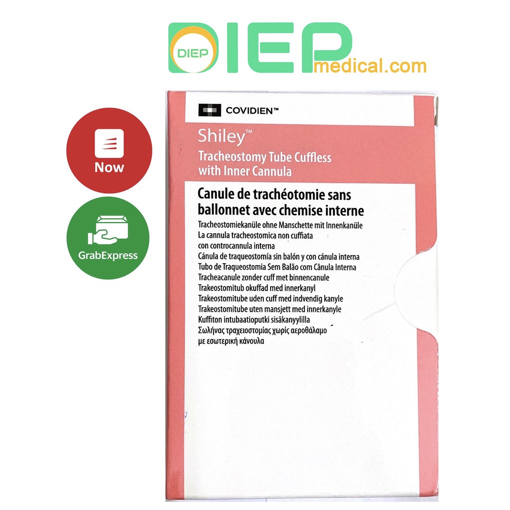 ✅ SHILEY CFS, LPC, CFN, FEN - Bộ mở khí quản 2 nòng  hãng Covidien