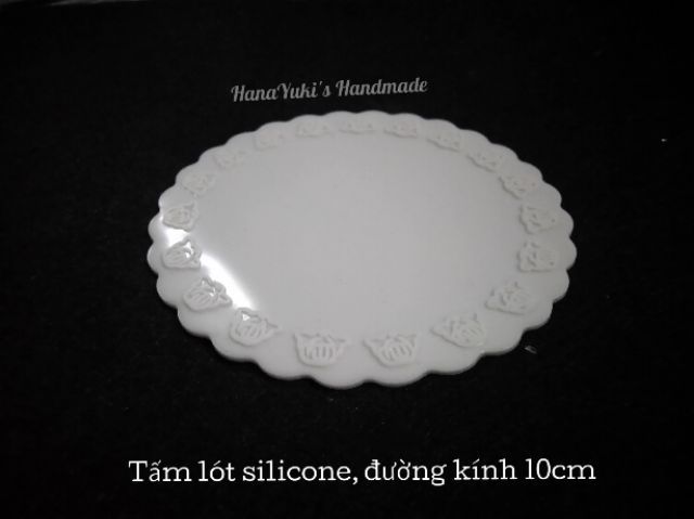 Tấm lót silicon Loại Lớn giúp giữ sạch chỗ làm việc trong khi sử dụng Resin handmade