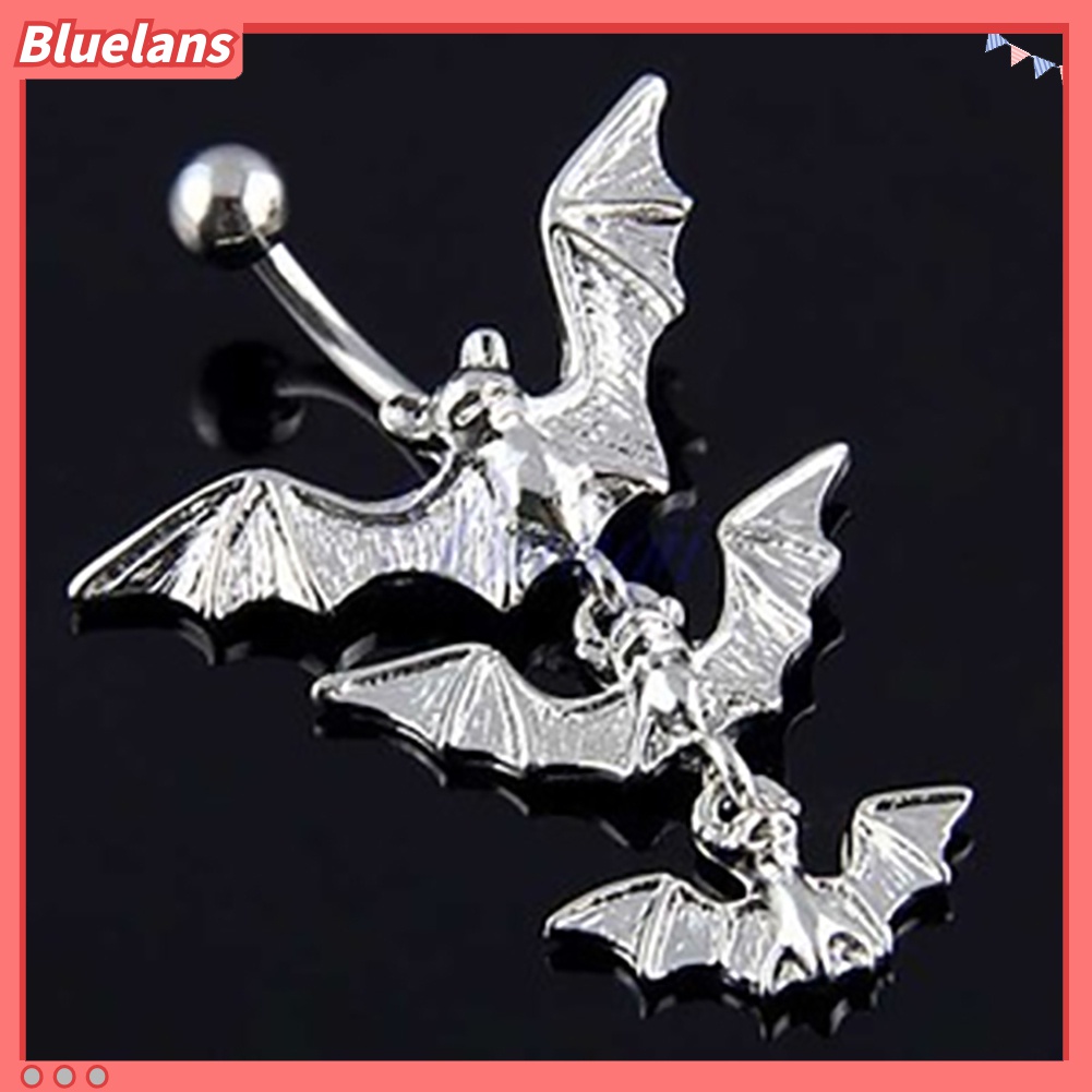 Khuyên rốn hình dơi bằng thép y tế