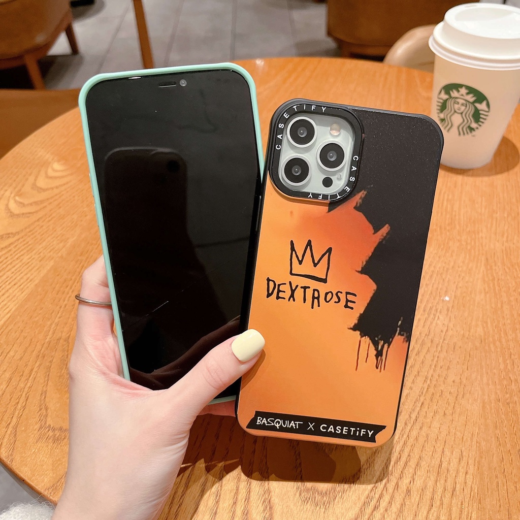 Ốp Điện Thoại Mềm Hình Graffiti Màu Xanh Lá Cho iPhone13Pro iP12Pro XS iPhone11 12Promax 13Promax 11 12 13