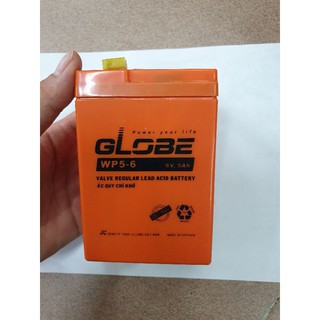 Ac quy 6V 5Ah Globe