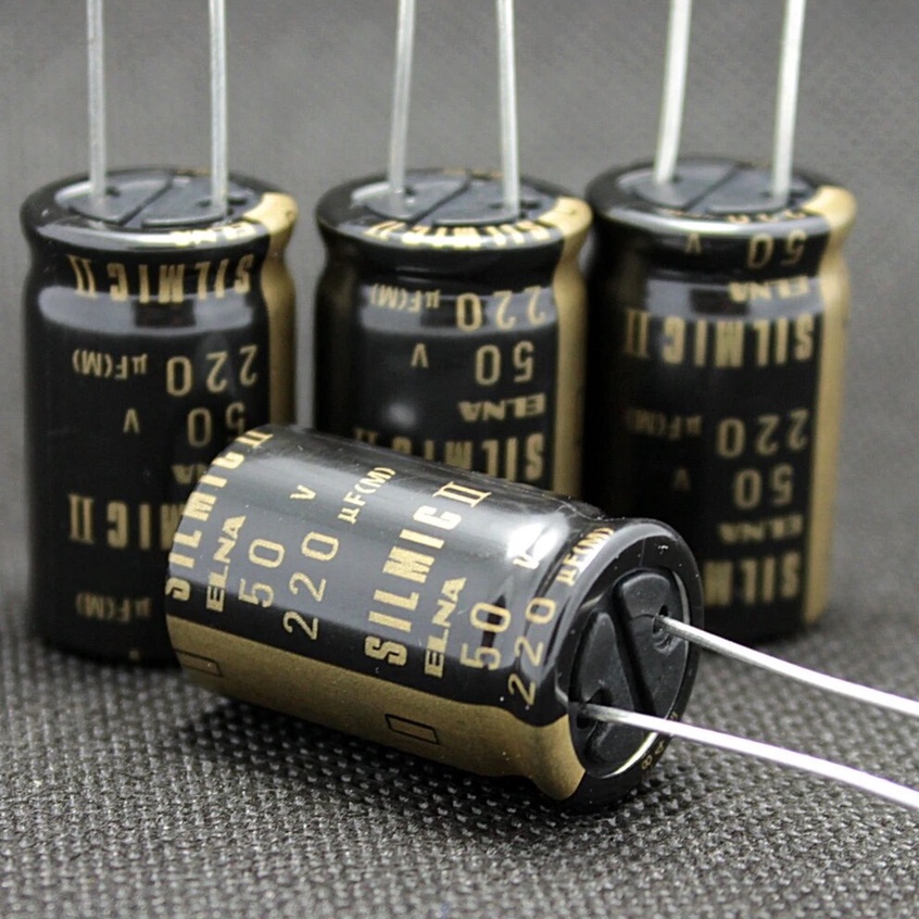 220uf 50V tụ điện elna silmic II x 1