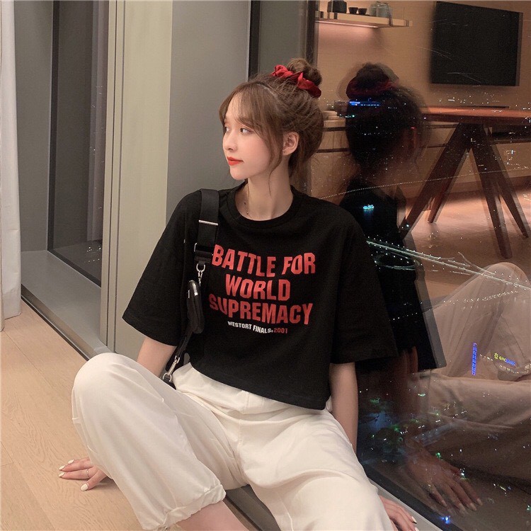 🎀🌽 ÁO THUN CROPTOP 🙂💖😌 TAY LỠ ( AT56) | BigBuy360 - bigbuy360.vn