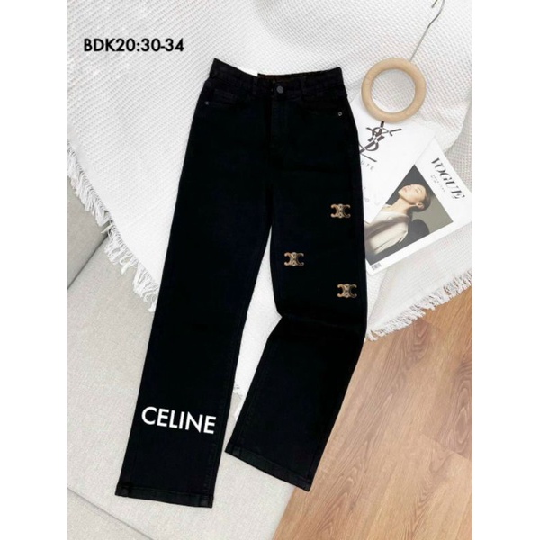 Quần jeans suông bigsize