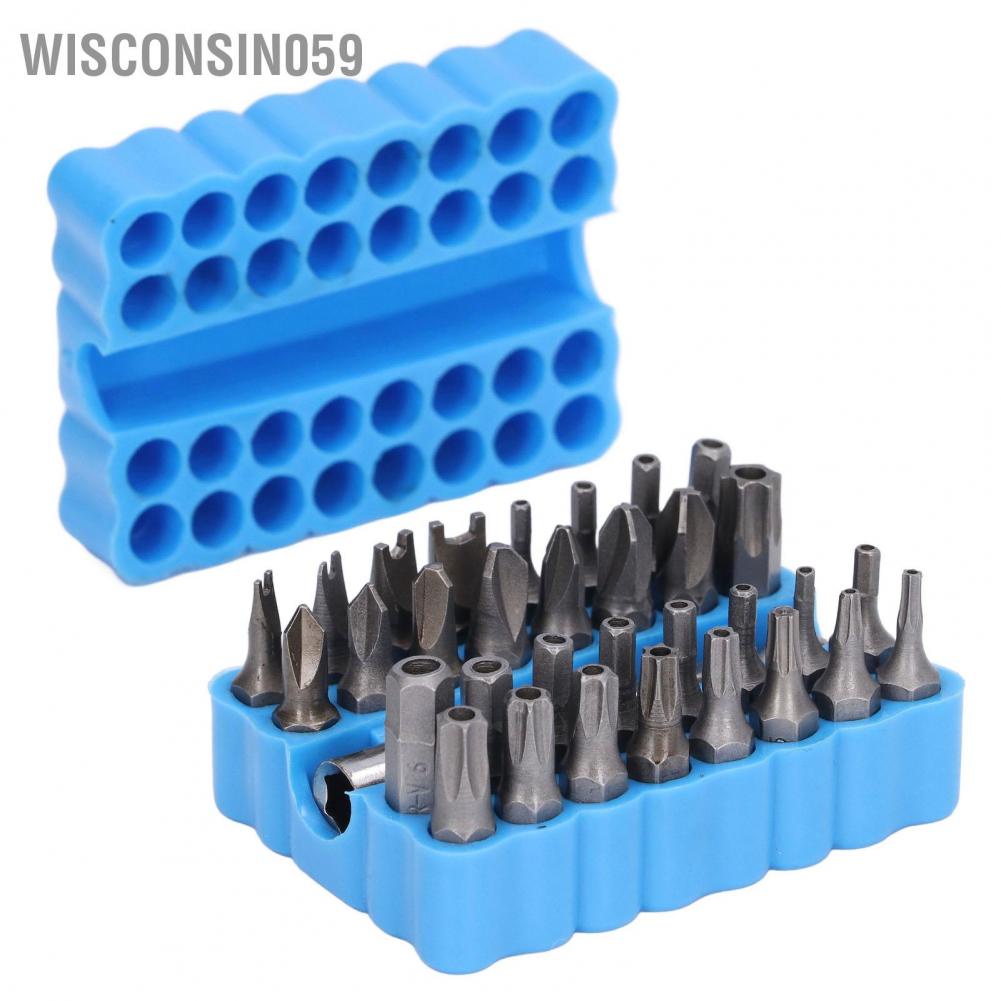 Bộ Mũi Khoan An Toàn 33 Cái【Wisconsin059】