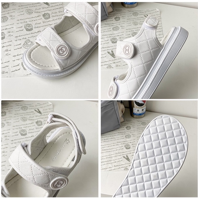 Ultra Xăng đan Đế Bánh Mì Cao 2.5cm Siêu Nhẹ Thời Trang Cho Nữ
