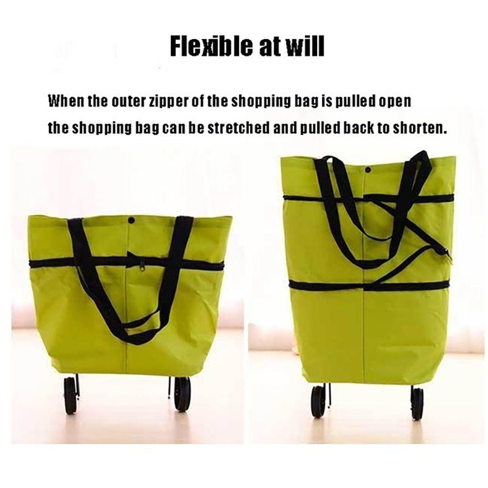 Túi Mua Sắm Bằng Vải Oxford Chống Nước Đa Năng Có Thể Tái Sử Dụng