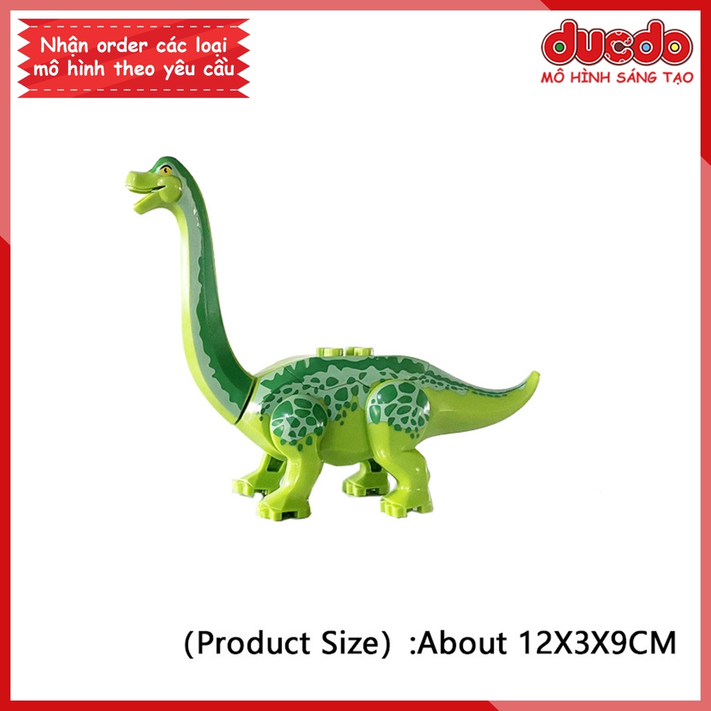 Khủng long cao cổ Brachiosaurus Jurassic World bản nhỏ - Đồ chơi Lắp ghép Xếp hình Minifigues Mini Mô hình