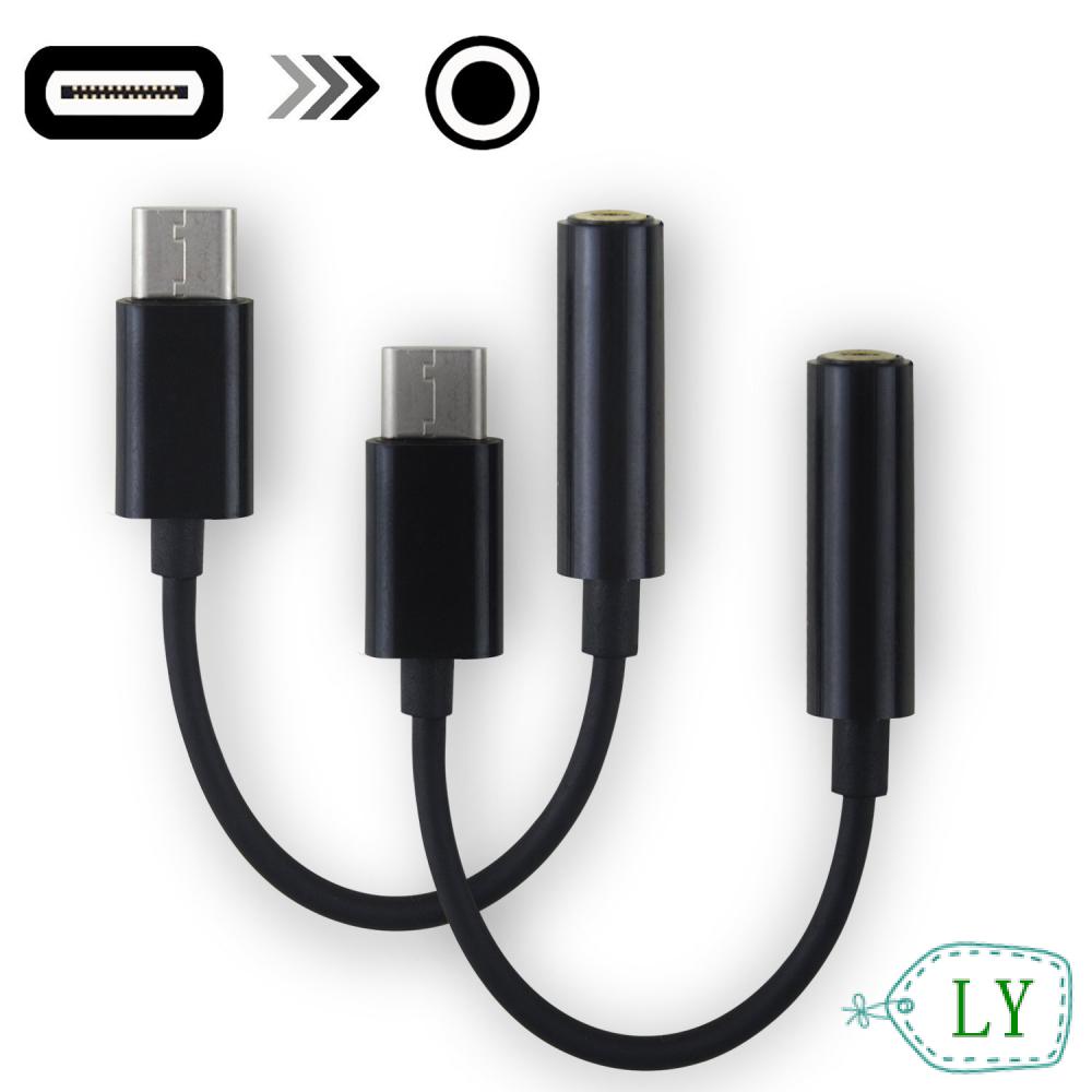 Cáp Chuyển Đổi Âm Thanh Jack Type-C Sang 3.5mm Male Sang Female Usb 3.1