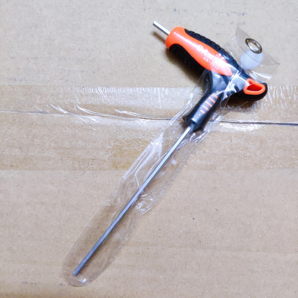 Tay vặn lục giác chữ T ASAKI 2.5mm, lục giác 2.5