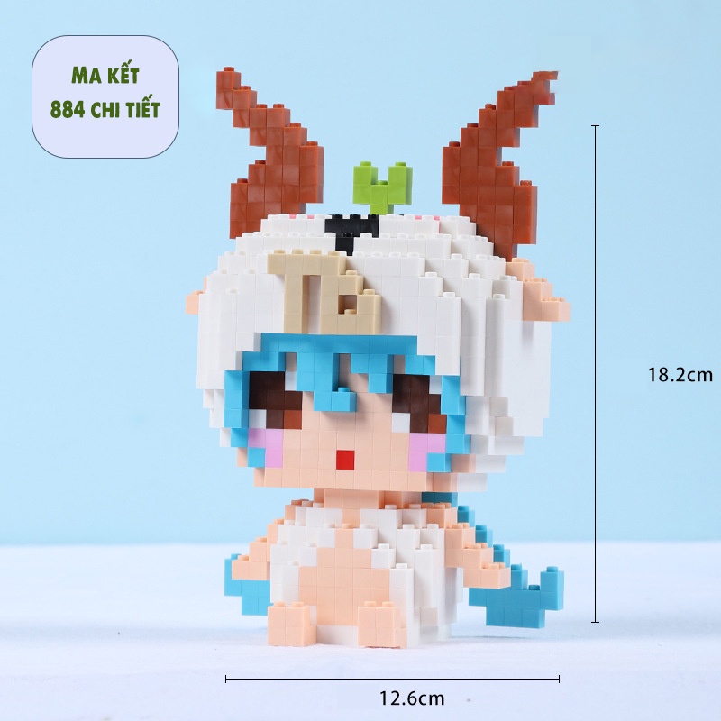 Bộ Đồ Chơi Lắp Ráp 12 Cung Hoàng Đạo Mô Hình Tự Lắp Ghép Xếp Hình hoàng đạo