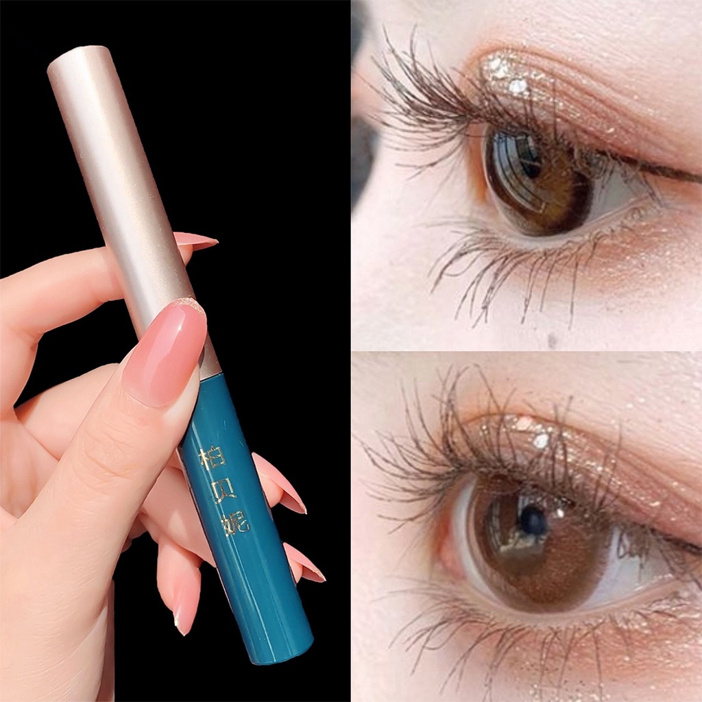 Mascara đầu cọ mịn chống thấm nước không dễ bị nhòe chuốt dài dày và cong mi | BigBuy360 - bigbuy360.vn
