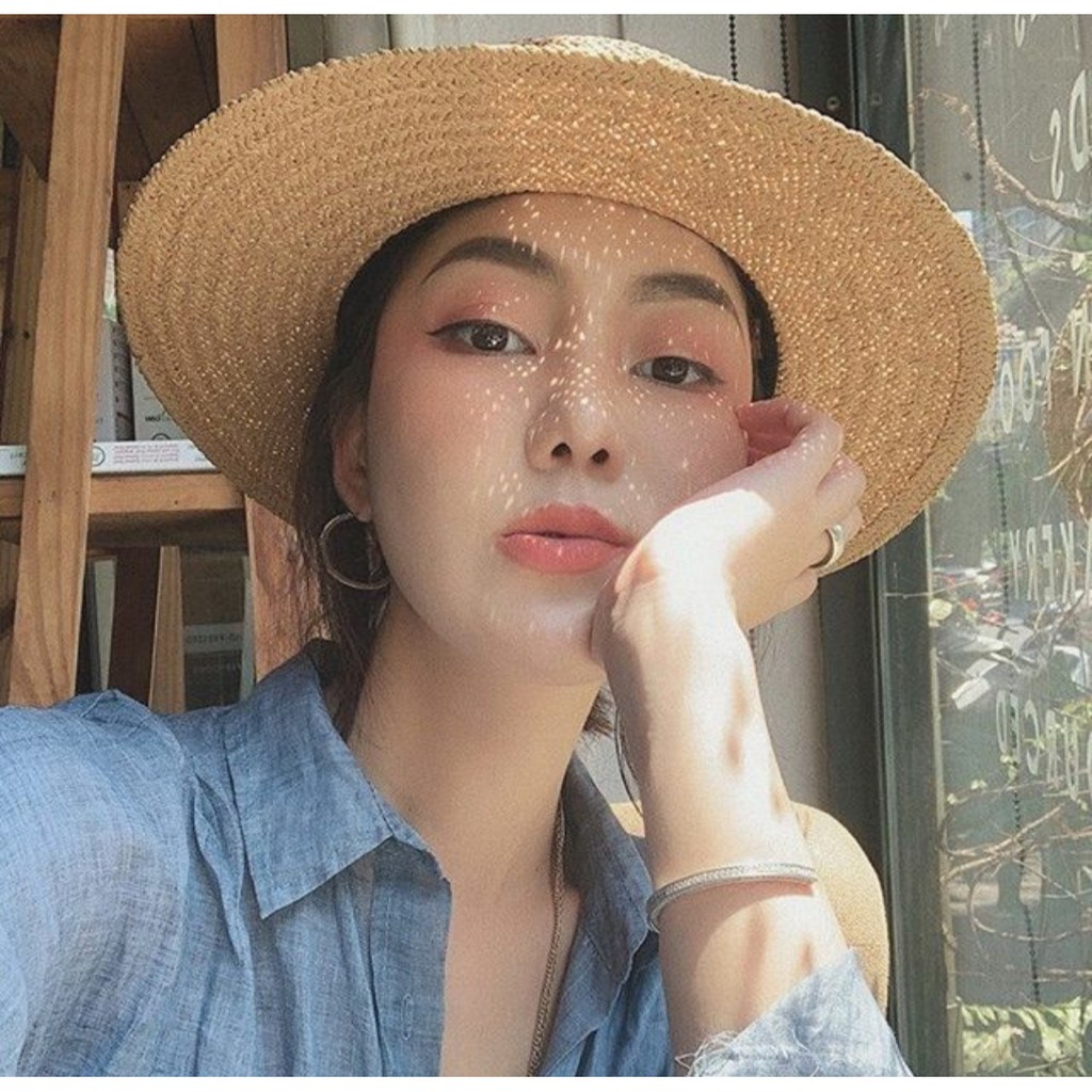 Mũ Cói Vintage Form Cứng (hàng Quảng Châu)