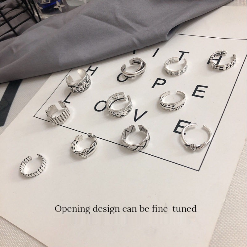 Nhẫn Hàn Quốc Sáng Tạo Độc Đáo B750