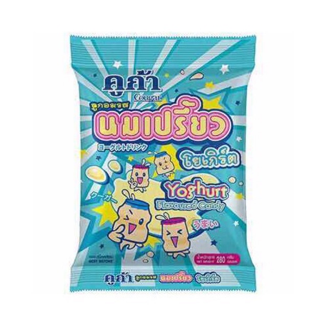 Bịch Kẹo Sữa Chua Cougar Thái Lan 280gr