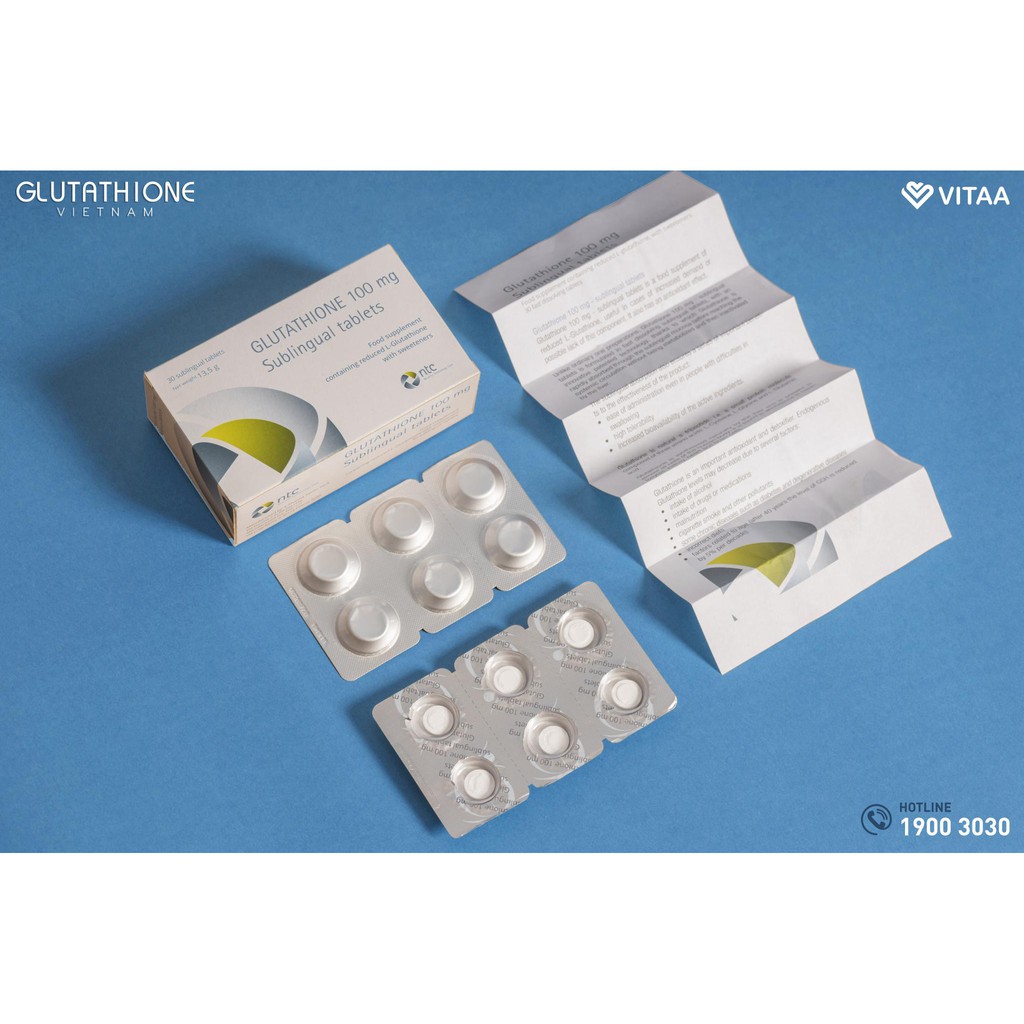 Glutathione - Viên ngậm trắng da từ Italy | BigBuy360 - bigbuy360.vn