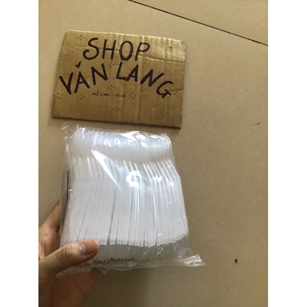 Muỗng nhựa - thìa nhựa dùng 1 lần đủ loại