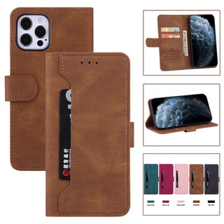 Bao Da Điện Thoại Nắp Lật Nam Châm Có Ngăn Đựng Thẻ Cho Xiaomi Redmi 10 POCO M4 Note 11S 11 11T Pro Vỏ