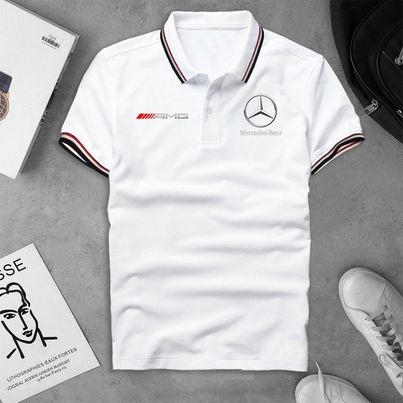 Áo thun mercedes áo polo nam chính hãng vải cotton cao cấp loại 1 thời trang cao cấp0