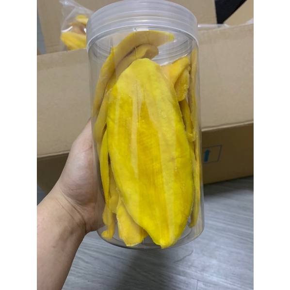 Xoài sấy Trần Anh Food - Xoài sấy dẻo không đường 500gr hàng xuất khẩu loại 1 vị chua ngọt tự nhiên