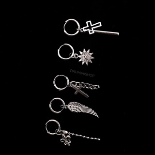 Khuyên inox phối charm (chọn charm ở ghi chú)