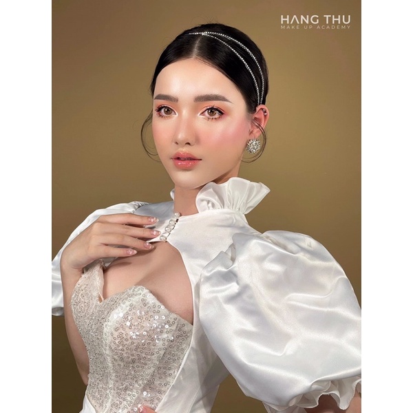 Băng Đô Cài Tóc Đính Đá cho Cô Dâu, Dự Tiệc đơn giản tinh tế Nhiều Mẫu Hot