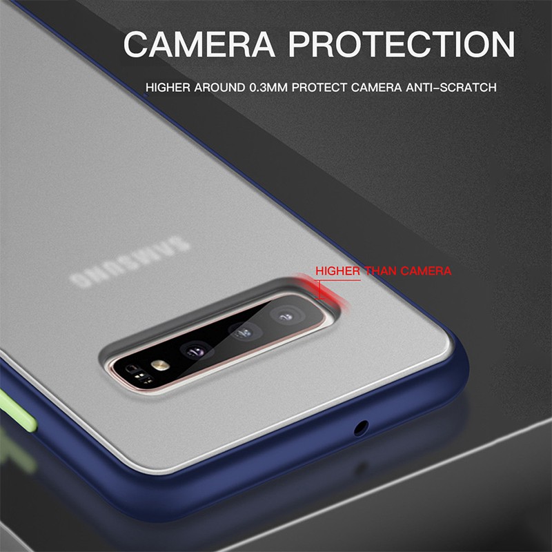 Chống Sốc Ốp Điện Thoại Mềm Mặt Nhám Bảo Vệ Cho samsung s8 s9 s10 plus s20 ultra s20 plus s20fe