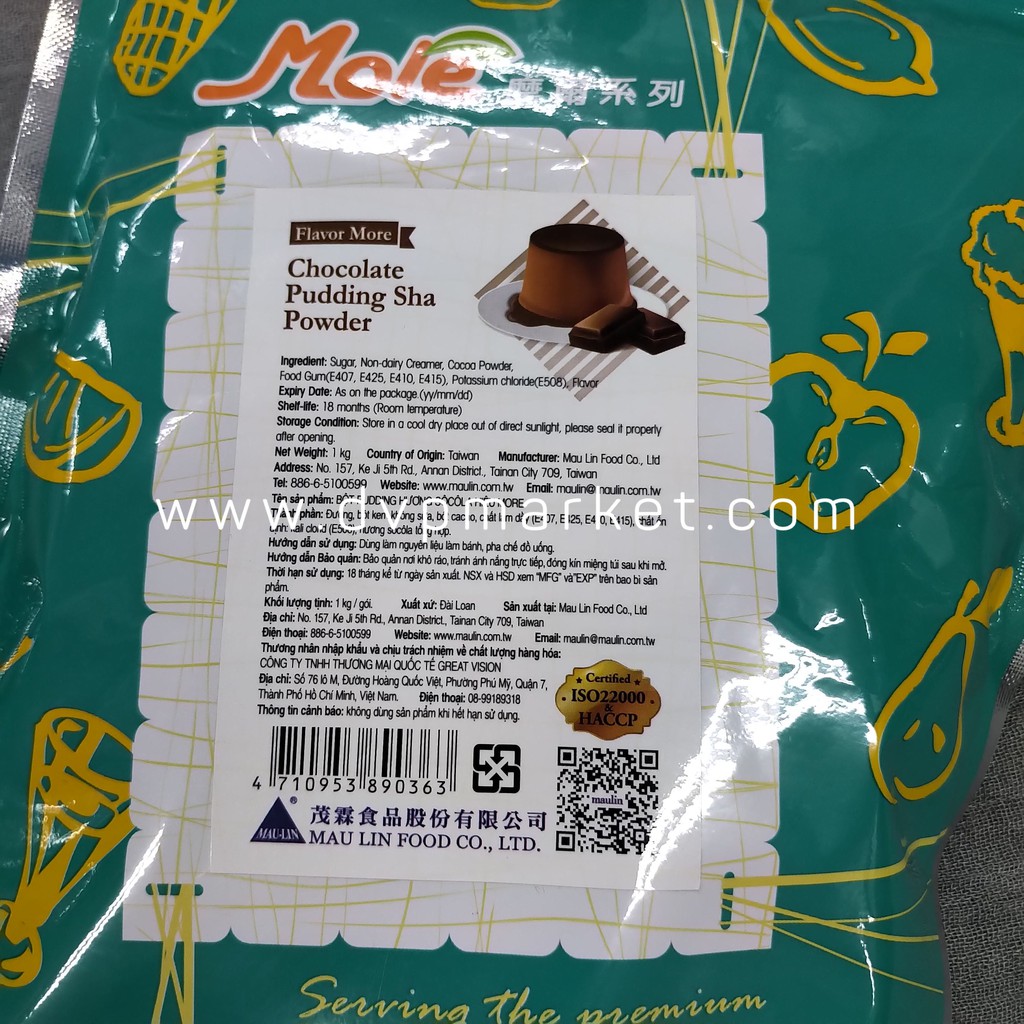 Bột pudding/flan Mole Đài Loan nhiều hương vị | BigBuy360 - bigbuy360.vn