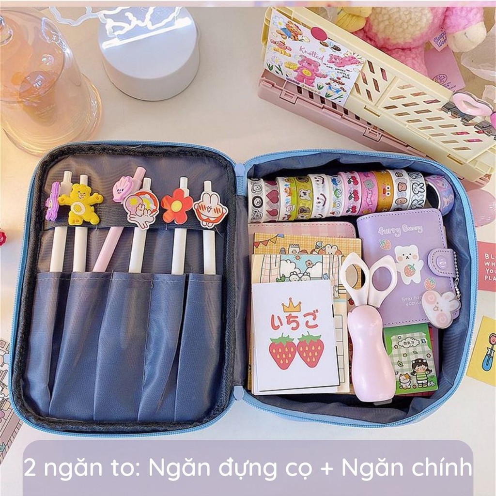 [Size to] Túi đựng mỹ phẩm đồ trang điểm hoạt hình dễ thương TMP16