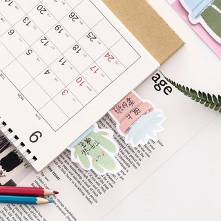Note xương rồng bộ 3 size lớn