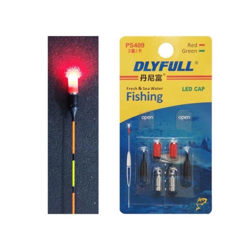 [QUATANGKHOALINK ,CHAN ,CHI]    [FREESHIP]Đèn LED Gắn Phao Câu Đài Đèn Chụp Phao Câu Cá PC10 đồ câu FISHING_HD