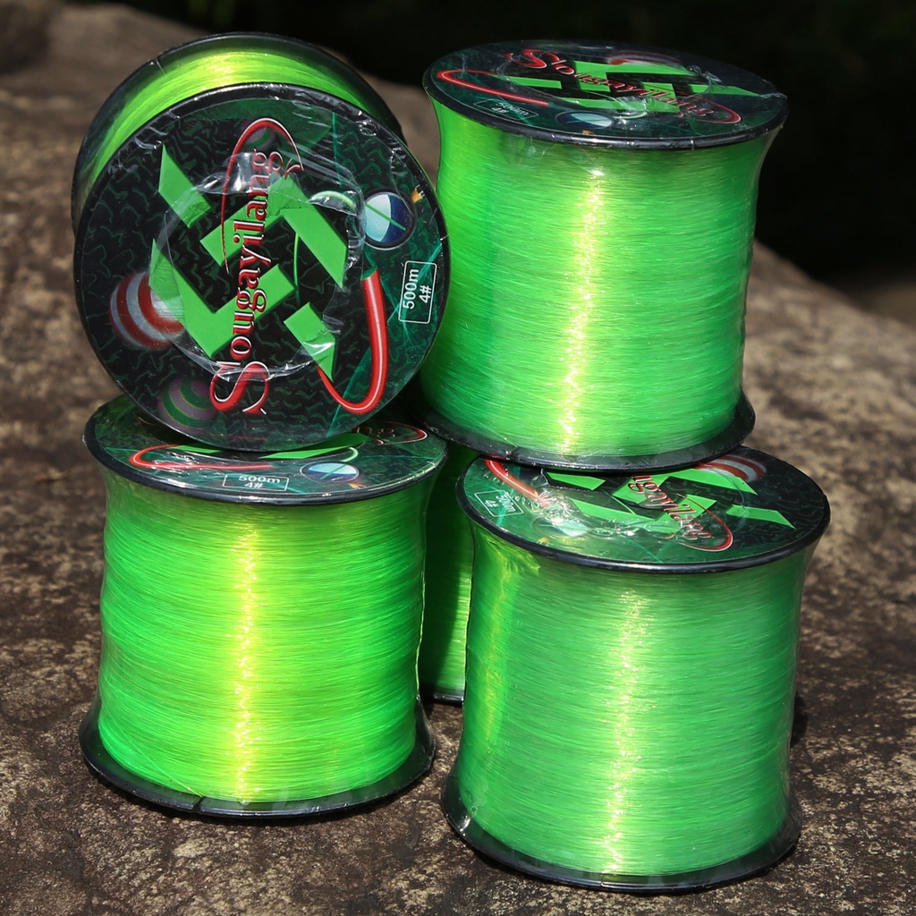 Dây cước câu cá SOUGAYILANG nylon 500M 23LB dạng chìm siêu mạnh mẽ