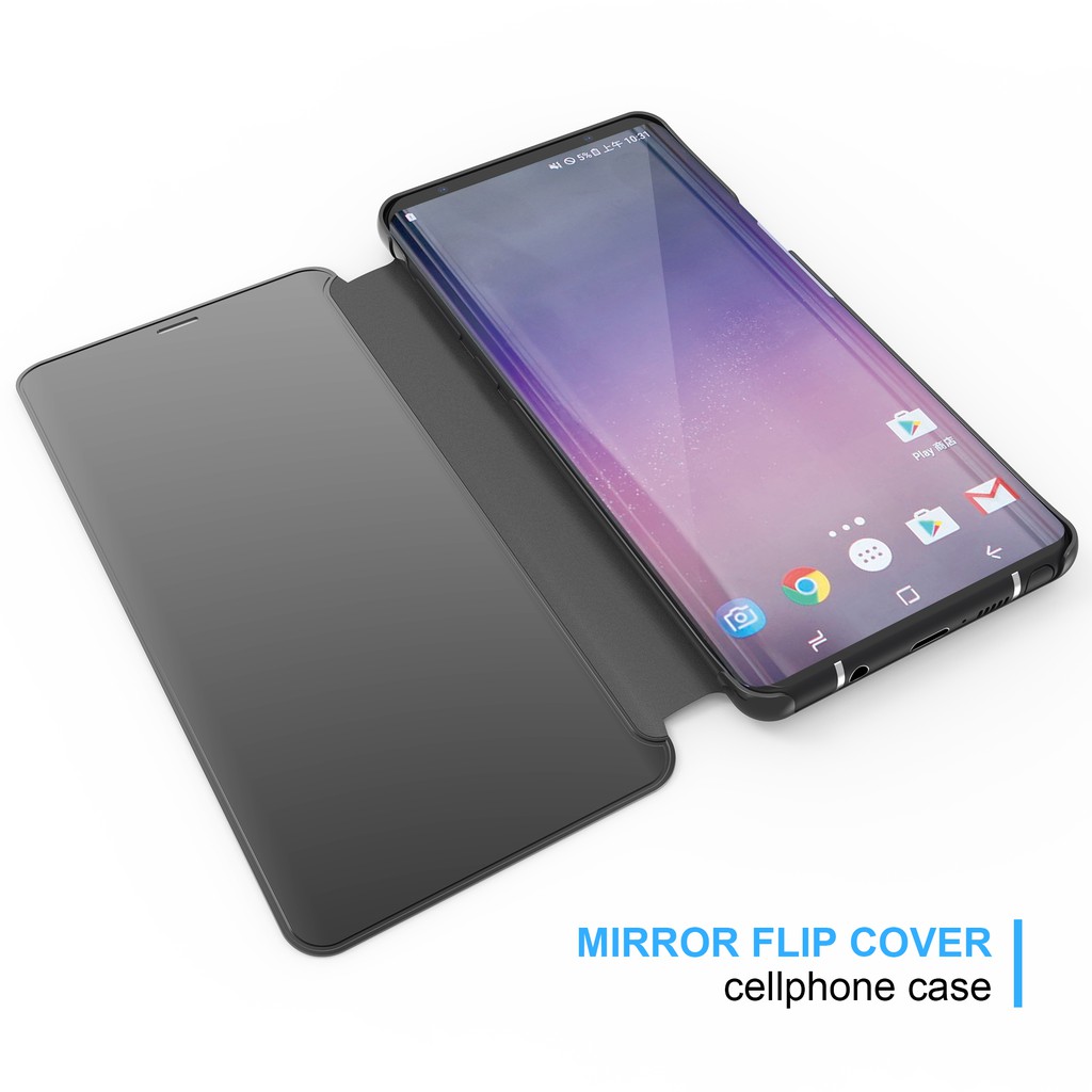 Ốp điện thoại nắp gập tráng gương cao cấp cho Samsung Galaxy Note 9 | BigBuy360 - bigbuy360.vn